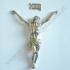 KORPUS CHRYSTUSA NA KRZYŻ - METALOWY - przekątna 21.5 cm - 80732