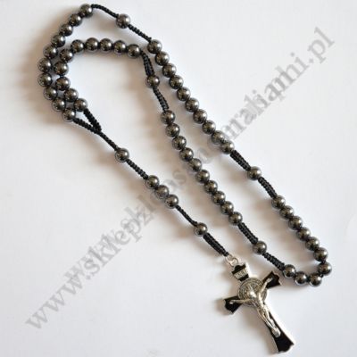 RÓŻANIEC HEMATYT - mix kolorów - 62838