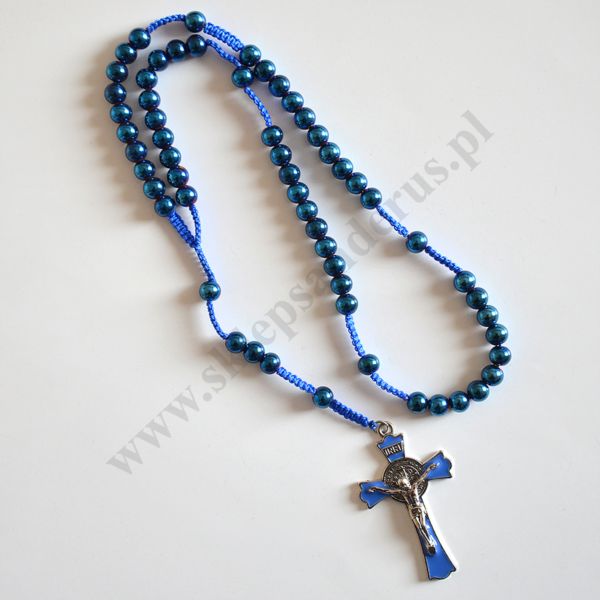 RÓŻANIEC HEMATYT - mix kolorów - 62838