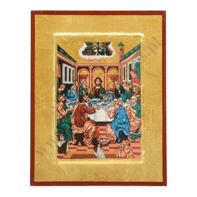 OSTATNIA WIECZERZA - ikona 14 x 18 cm - 0402
