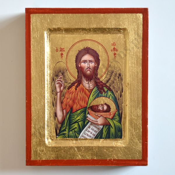 JAN CHRZCICIEL - ikona 14 x 18 cm - 1907