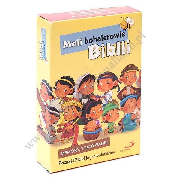 GRA MEMORY I ZGADYWANKI. MALI BOHATEROWIE BIBLI - 3368