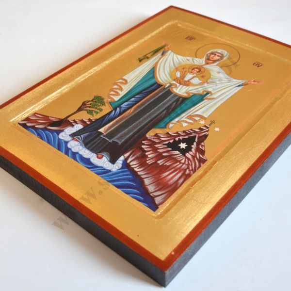 MATKA BOŻA Z GÓRY KARMEL - ikona 24 x 31 cm - 30047