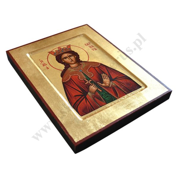 ŚWIĘTA BARBARA - ikona 18 x 23.5 cm - 51133