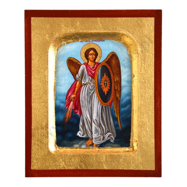 ŚW. MICHAŁ ARCHANIOŁ - ikona 10.3 x 12.5 cm - 72660