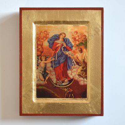 MATKA BOŻA ROZWIĄZUJĄCA WĘZŁY - ikona 14 x 18 cm - 83200