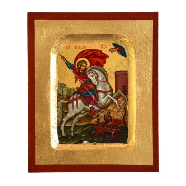 ŚWIĘTY JERZY - ikona 10.3 x 12.5 cm - 87171