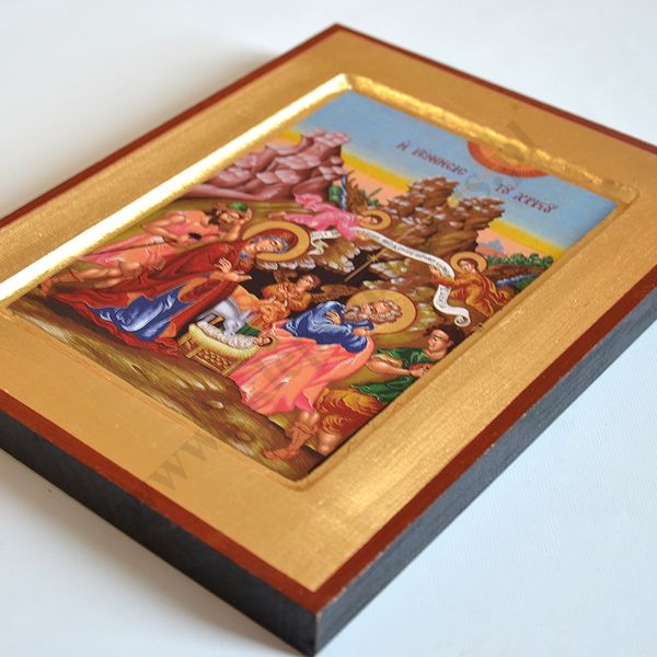 BOŻE NARODZENIE - ikona 18 x 23.5 cm - 87893