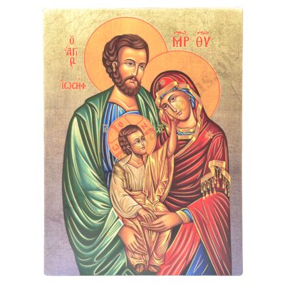 ŚWIĘTA RODZINA - ikona 29 x 39 cm - 3966-F