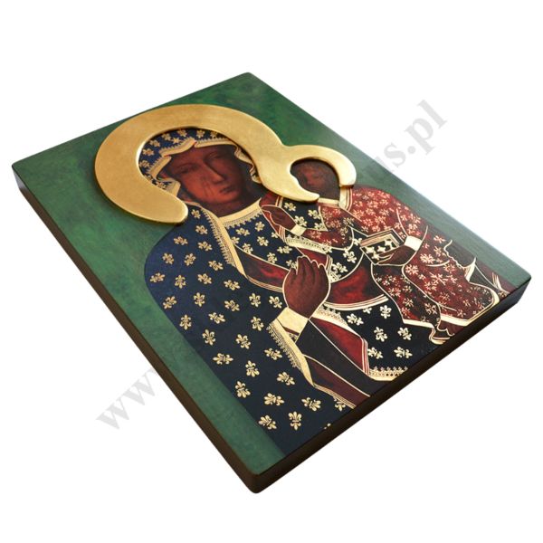 MATKA BOŻA CZĘSTOCHOWSKA - ikona 28.8 x 39 cm - 30057