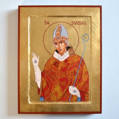 ŚWIĘTY STANISŁAW BISKUP - ikona 24 x 31 cm - 91025