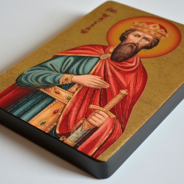 ŚWIĘTY WACŁAW - ikona 12 x 16.4 cm - 30106