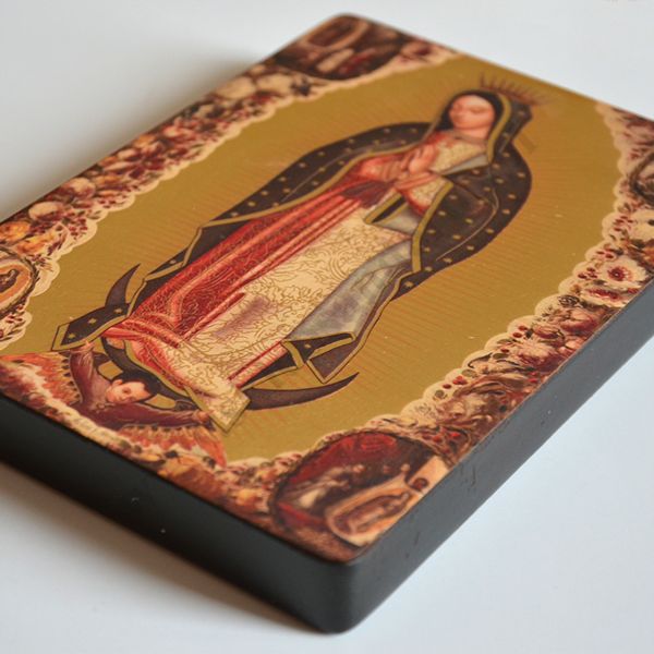 MATKA BOŻA Z GUADELUPE - ikona 12 x 16.4 cm - 30107