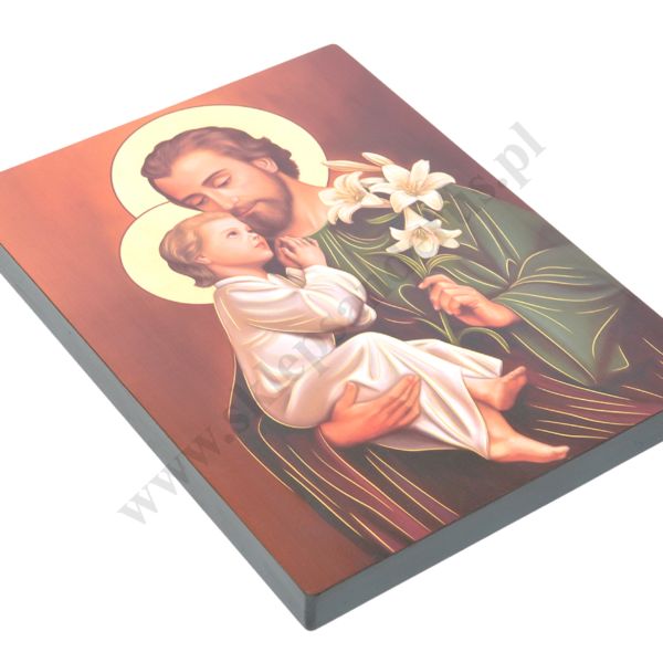 ŚWIĘTY JÓZEF - ikona 29 x 39 cm - 47460