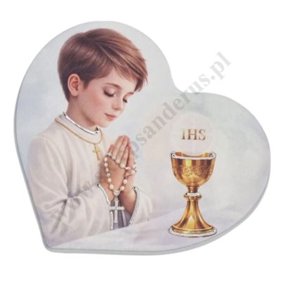 PAMIĄTKA PIERWSZEJ KOMUNII ŚWIĘTEJ - obrazek 20 x 18.1 cm - ES05185452