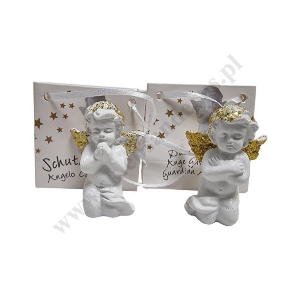 ANIOŁEK - wys. 5.5 cm - mix wzorów - A5041