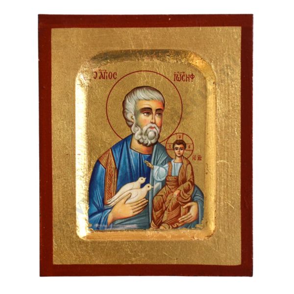 ŚWIĘTY JÓZEF - ikona 10.3 x 12.5 cm - 86724