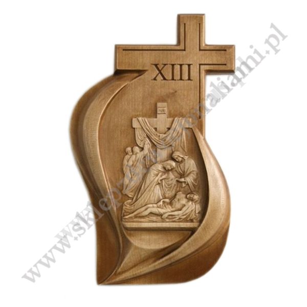 STACJE DROGI KRZYŻOWEJ - wys. 57 cm - KOMPLET