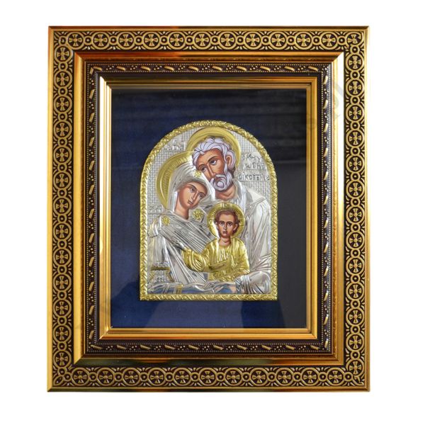 ŚWIĘTA RODZINA - ikona w ramce za szkłem 37.5 x 42.7 cm - 84095