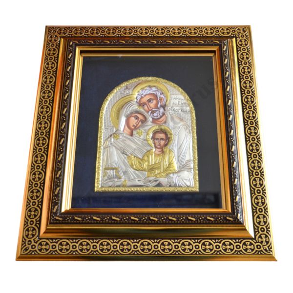 ŚWIĘTA RODZINA - ikona w ramce za szkłem 37.5 x 42.7 cm - 84095
