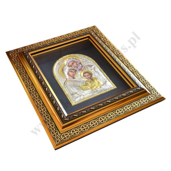 ŚWIĘTA RODZINA - ikona w ramce za szkłem 37.5 x 42.7 cm - 84095