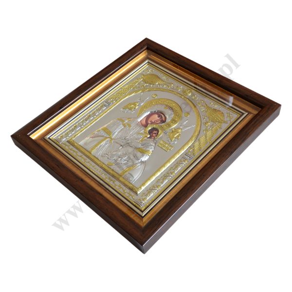 MATKA BOŻA NIEUSTAJĄCEJ POMOCY  - ikona w ramce za szkłem 38.5 x 42 cm - 68768