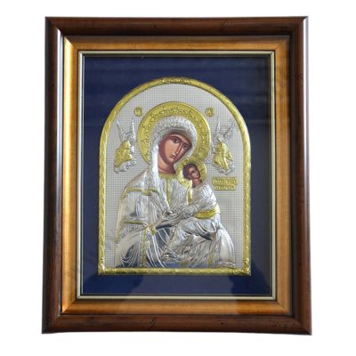 MATKA BOŻA NIEUSTAJĄCEJ POMOCY - ikona w ramce za szkłem 27.3 x 33 cm - 30052