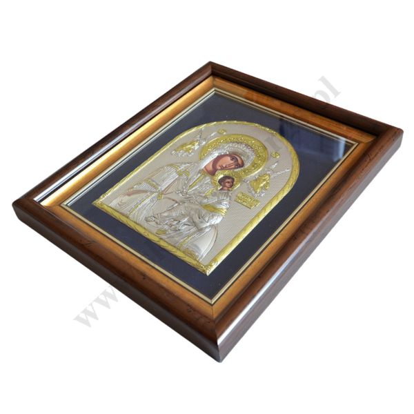 MATKA BOŻA NIEUSTAJĄCEJ POMOCY - ikona w ramce za szkłem 27.3 x 33 cm - 30052