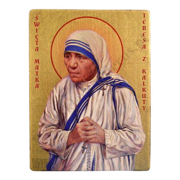ŚWIĘTA MATKA TERESA - ikona 12 x 16 cm - 3899-B