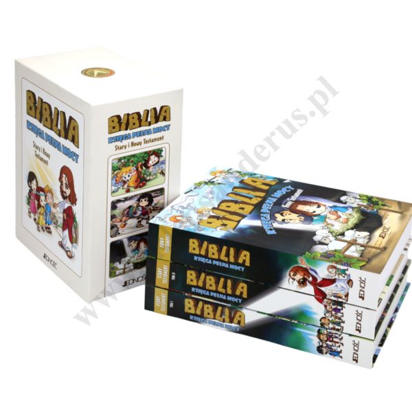 BIBLIA. KSIĘGA PEŁNA MOCY. STARY I NOWY TESTAMENT