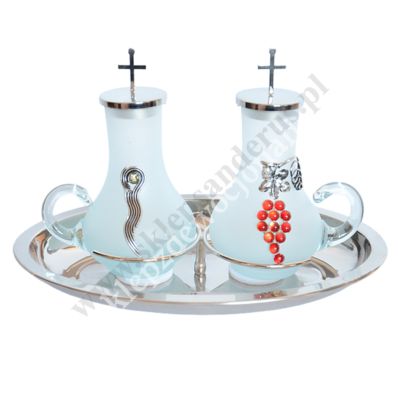 KOMPLET AMPUŁEK MSZALNYCH Z TACKĄ - 3437