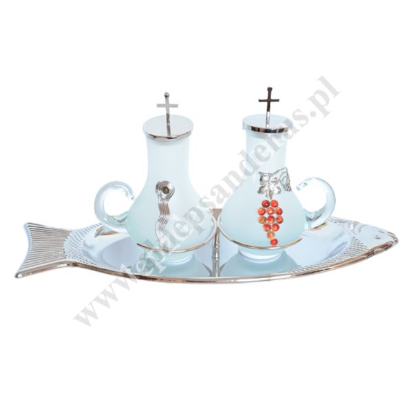 KOMPLET AMPUŁEK MSZALNYCH Z TACKĄ - 0985