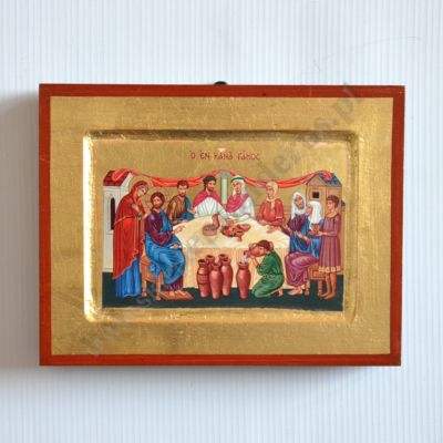 WESELE W KANIE GALILEJSKIEJ - ikona 18 x 14 cm - 4887