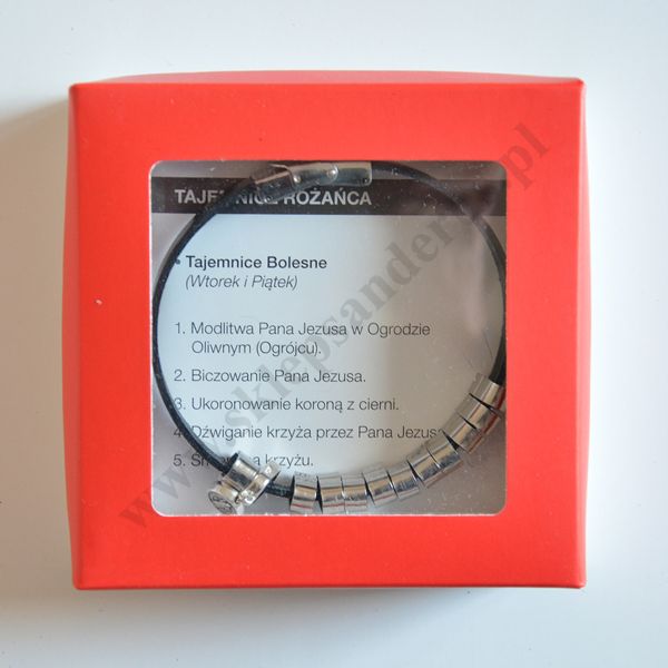 BRANSOLETKA SKÓRZANA - 0608