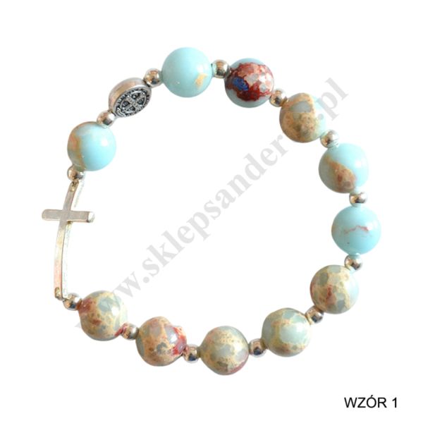 RÓŻANIEC BRANSOLETKA - dwa wzory - 10215