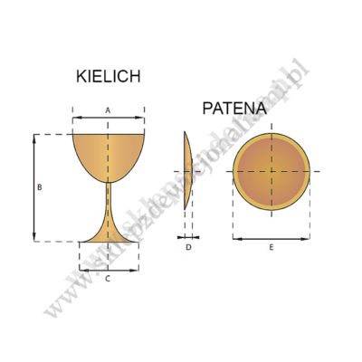 FUTERAŁ NA KIELICH MSZALNY
