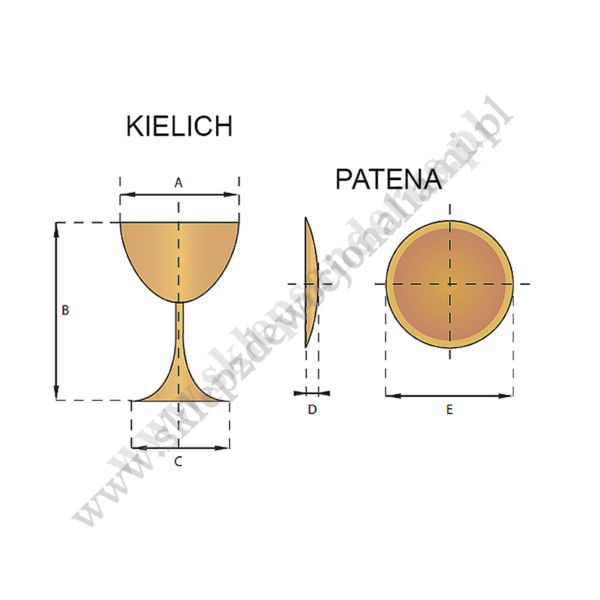 FUTERAŁ NA KIELICH MSZALNY