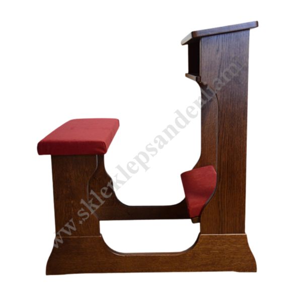 KLĘCZNIK Z SIEDZISKIEM I TAPICERKĄ CIEMNY - 2093