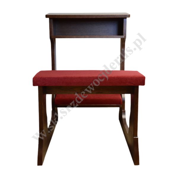 KLĘCZNIK Z SIEDZISKIEM I TAPICERKĄ CIEMNY - 2093