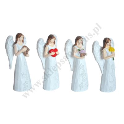 ANIOŁEK - wys. 8.2 cm - mix wzorów - 45122