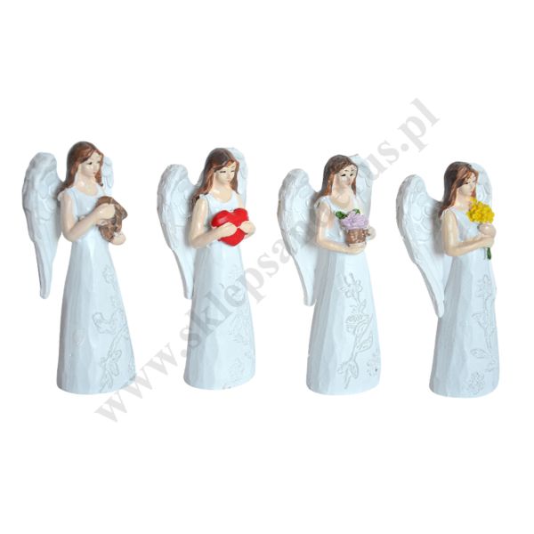 ANIOŁEK - wys. 8.2 cm - mix wzorów - 45122