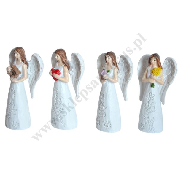 ANIOŁEK - wys. 8.2 cm - mix wzorów - 45122