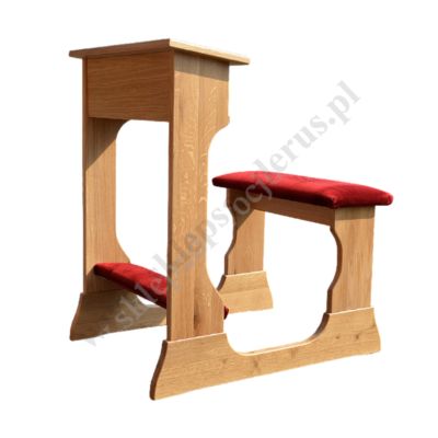 KLĘCZNIK Z SIEDZISKIEM I TAPICERKĄ JASNY - 66224