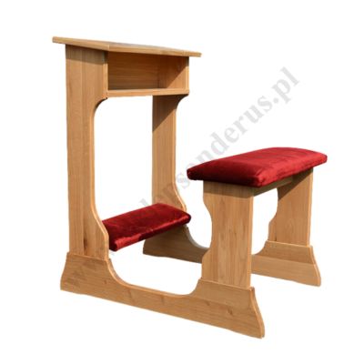 KLĘCZNIK Z SIEDZISKIEM I TAPICERKĄ JASNY - 66224