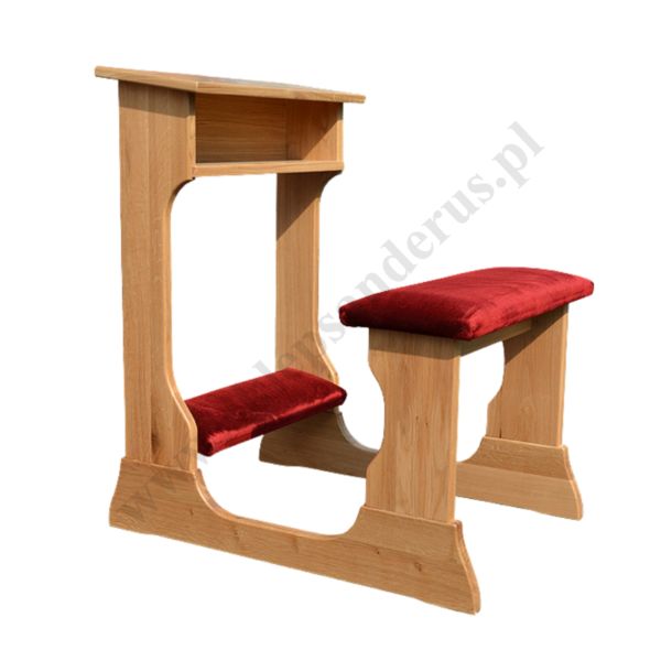 KLĘCZNIK Z SIEDZISKIEM I TAPICERKĄ JASNY - 66224