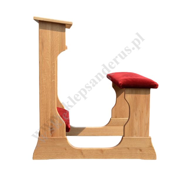 KLĘCZNIK Z SIEDZISKIEM I TAPICERKĄ JASNY - 66224