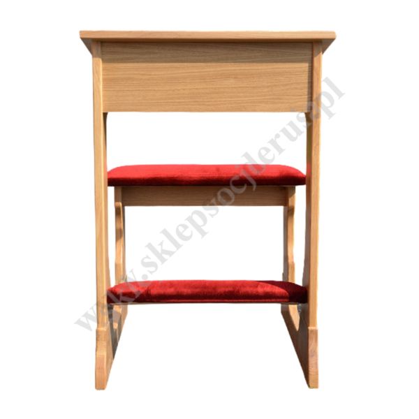 KLĘCZNIK Z SIEDZISKIEM I TAPICERKĄ JASNY - 66224