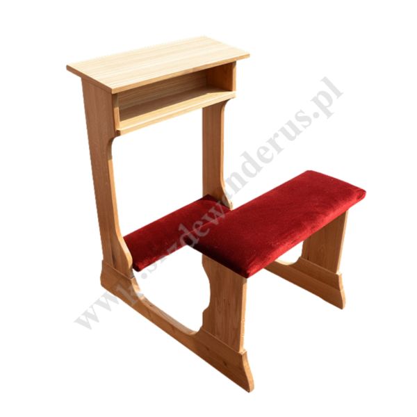 KLĘCZNIK Z SIEDZISKIEM I TAPICERKĄ JASNY - 66224