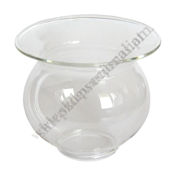 KLOSZ SZKLANY DO ŚWIECY