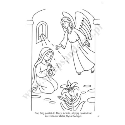 ŻYCIE PANA JEZUSA - KOLOROWANKA